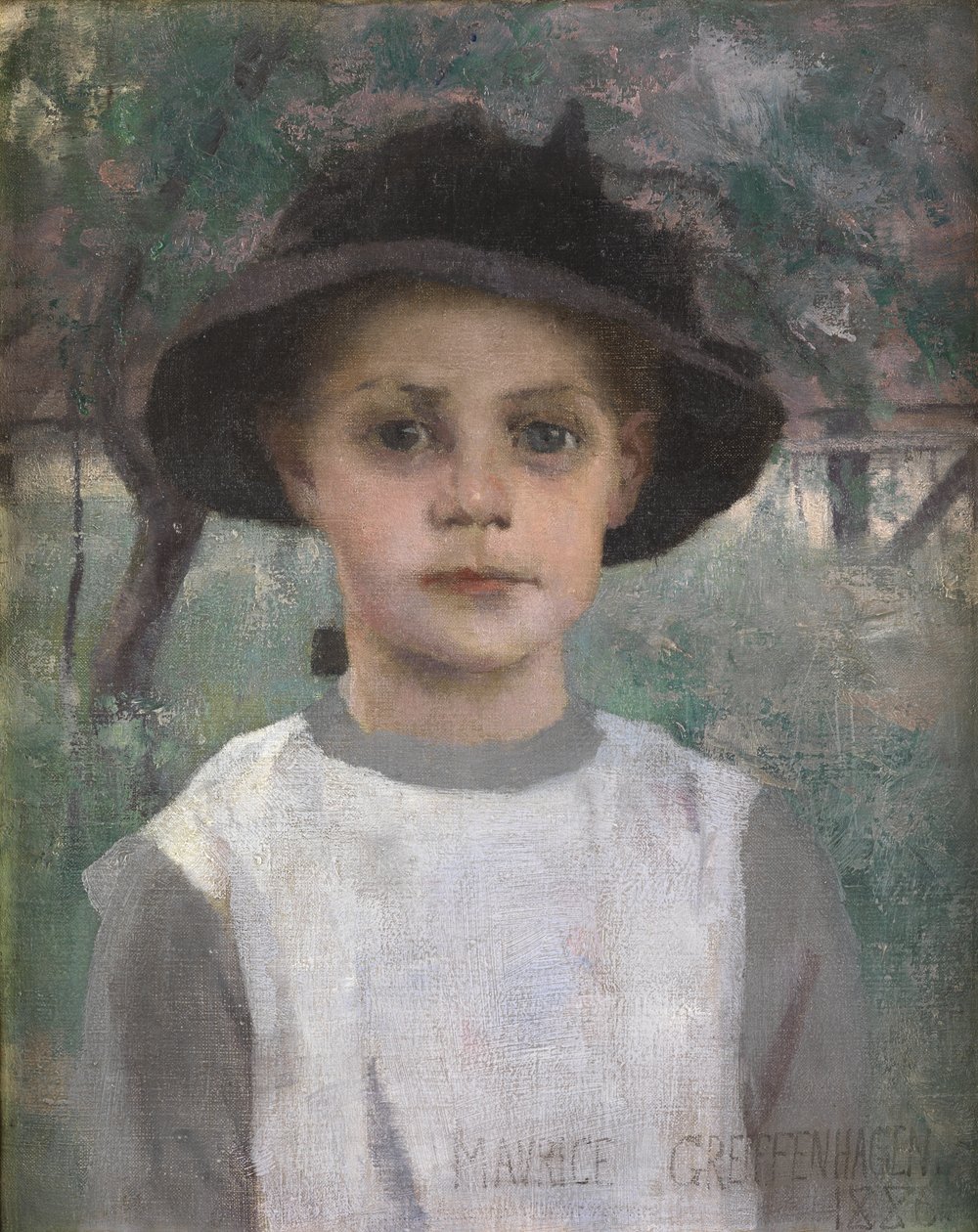 En ung flicka, 1886 av Maurice Greiffenhagen