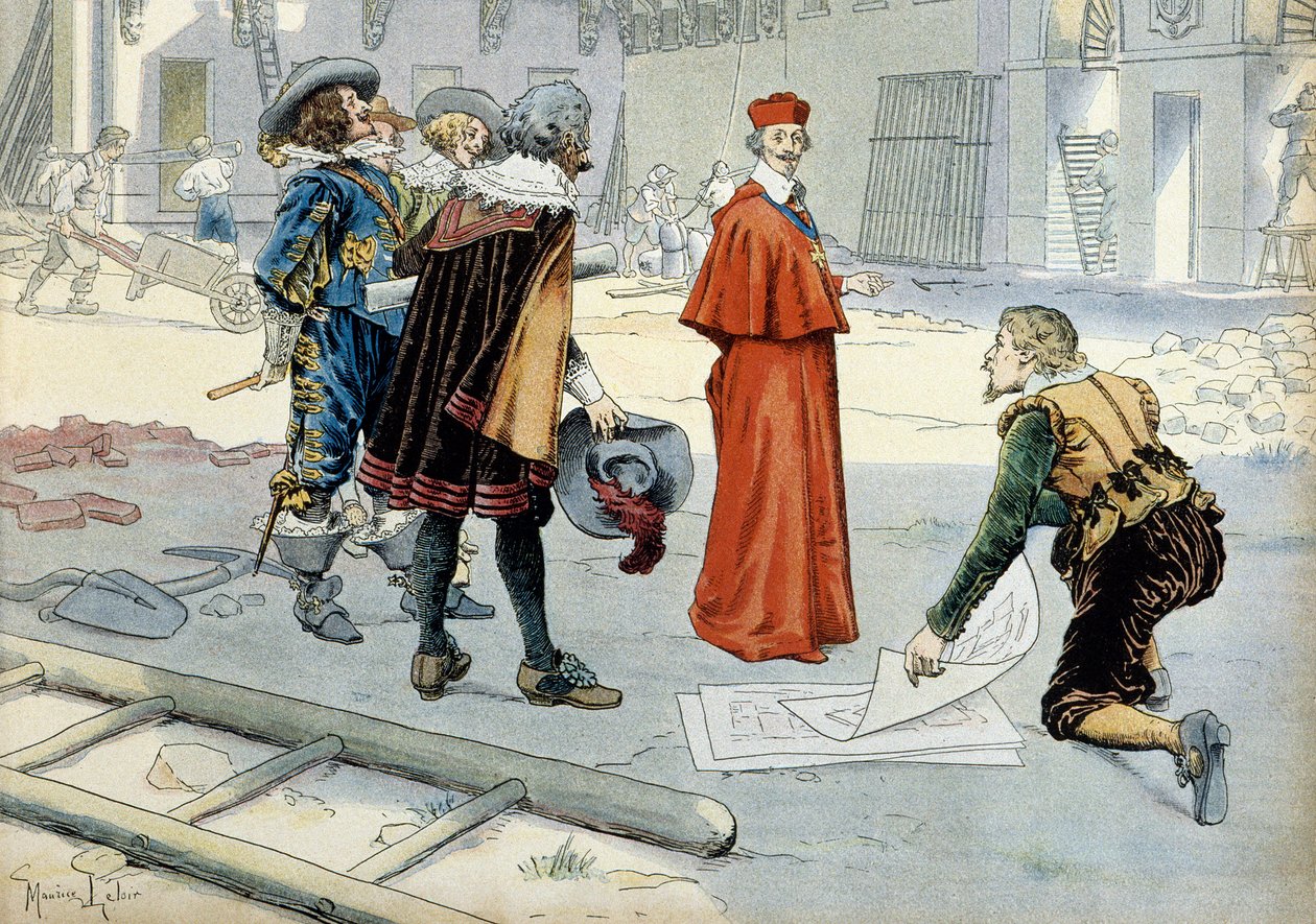 Frankrikes historia: Kardinal Richelieu (Armand Jean du Plessis av Maurice Leloir