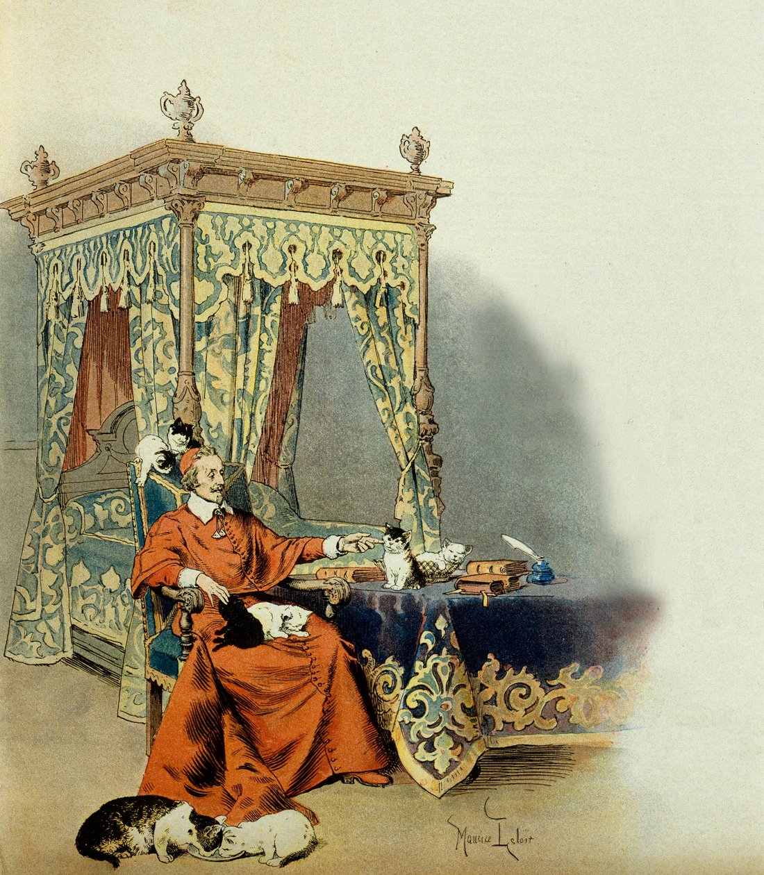 Frankrikes historia: Kardinal Richelieu (Armand Jean du Plessis av Maurice Leloir
