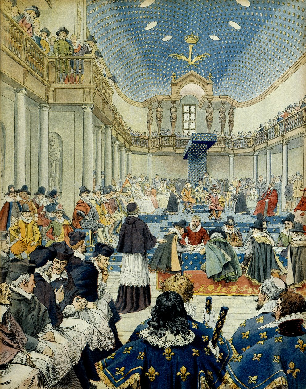 Frankrikes historia: Kardinal Richelieu (Armand Jean du Plessis av Maurice Leloir