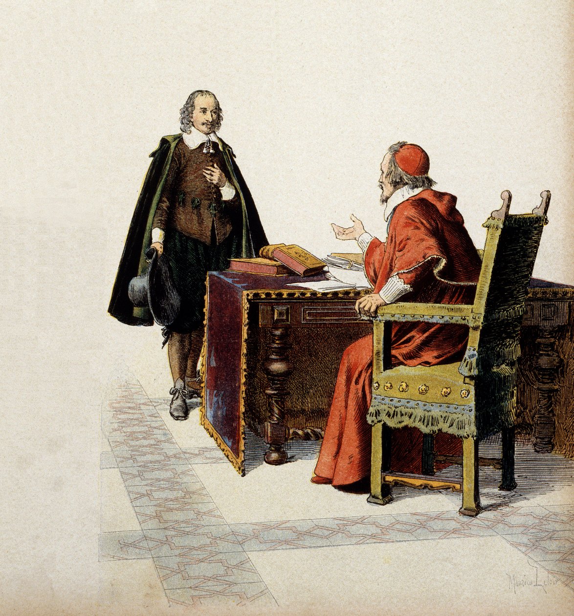 Frankrikes historia: Kardinal de Richelieu (Armand Jean du Plessis av Maurice Leloir