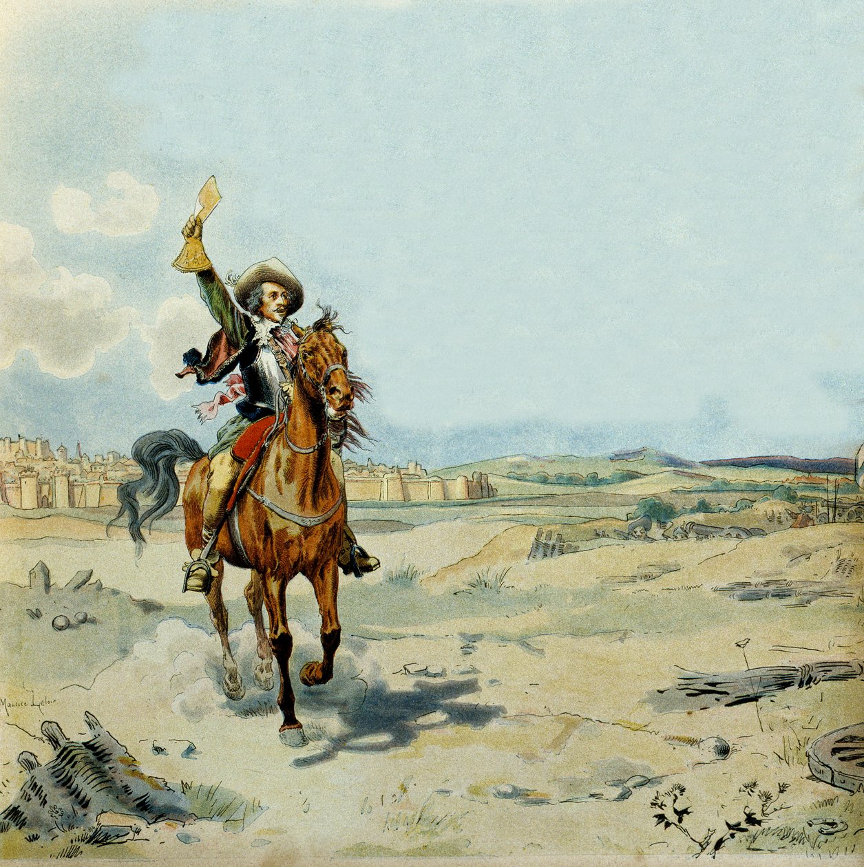 Frankrikes historia: Jules Mazarin (Giulio Mazarini eller Mazzarini av Maurice Leloir