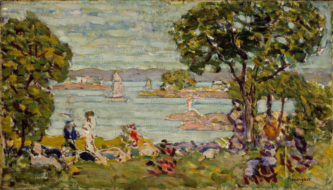 Vik, Maine av Maurice Prendergast
