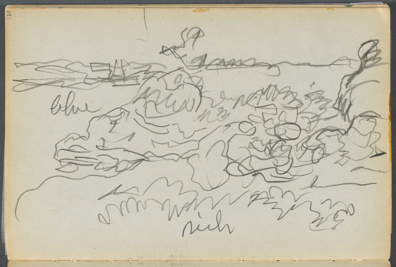 Skissbok - The Granite Shore Hotel, Rockport, sidan 121: Shore av Maurice Prendergast