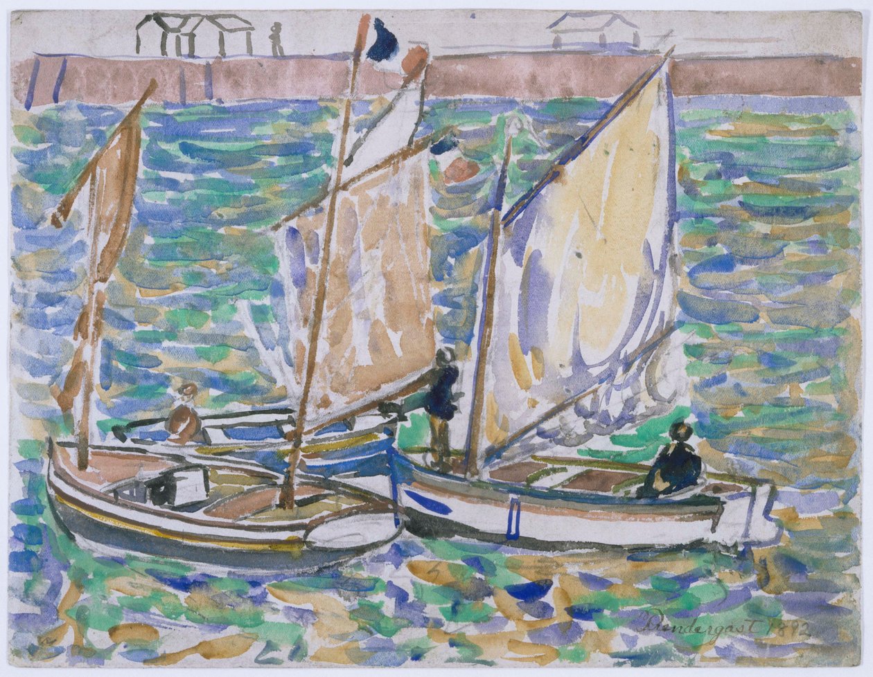St. Liten av Maurice Brazil Prendergast