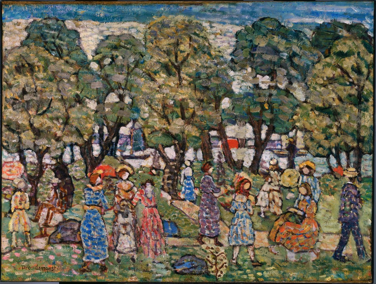 Under träden av Maurice Prendergast