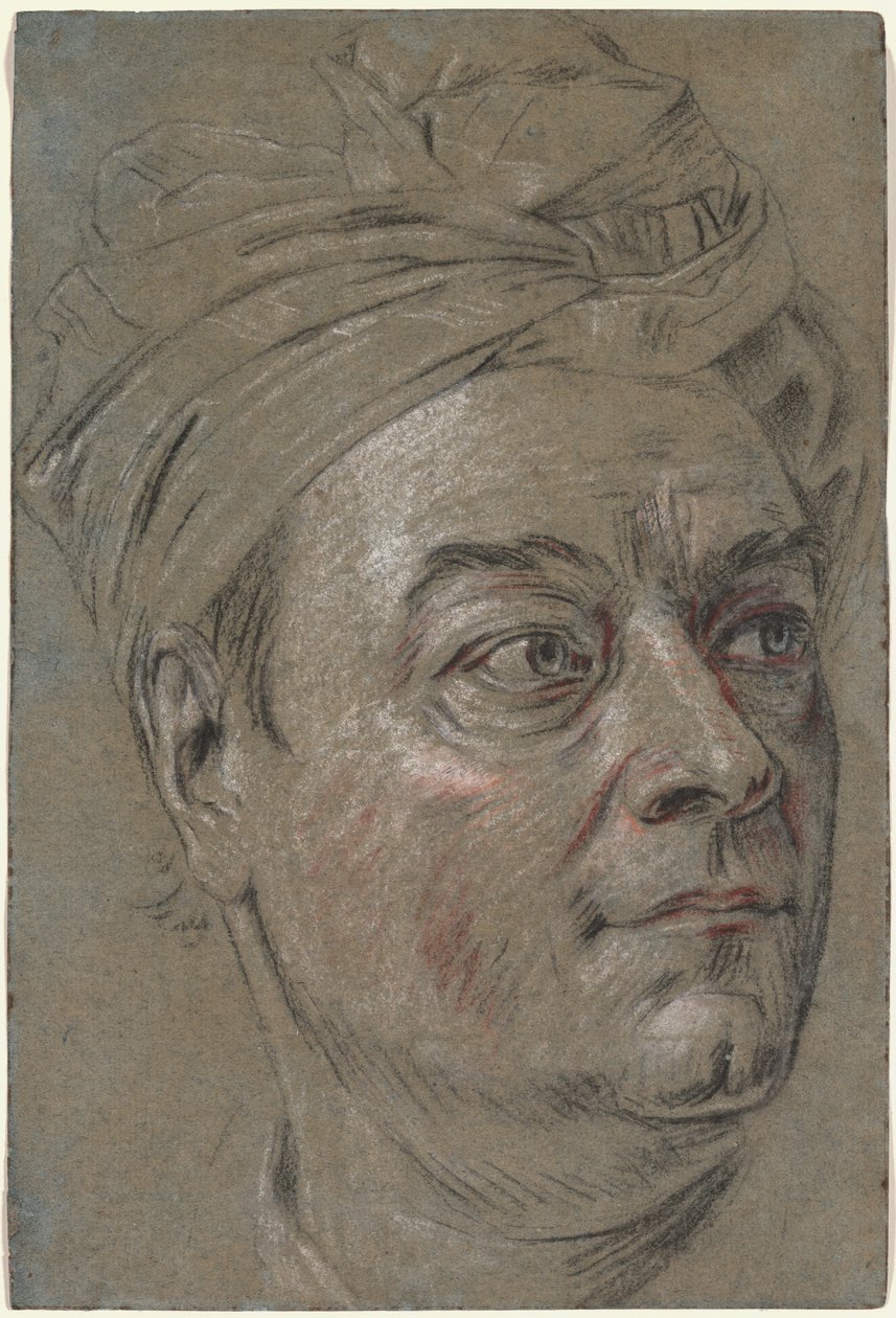 Jacques Dumont, kallad Le Romain, ca. 1742. av Maurice Quentin de La Tour