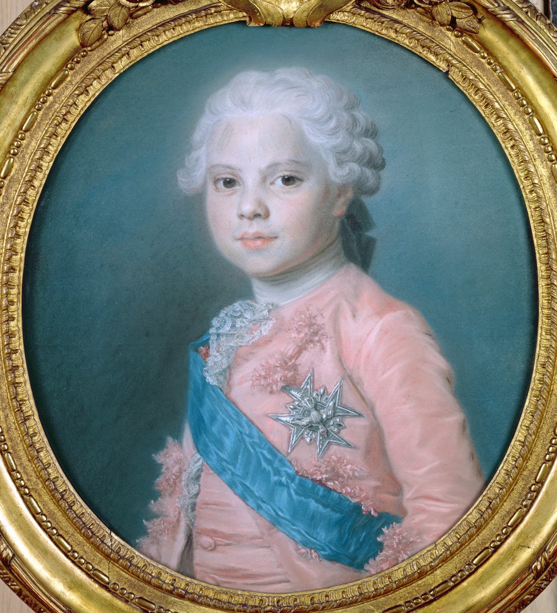 Porträtt av Ludvig av Frankrike (1755-1824) Greve av Provence och blivande kung Ludvig XVIII (pastell) av Maurice Quentin de La Tour