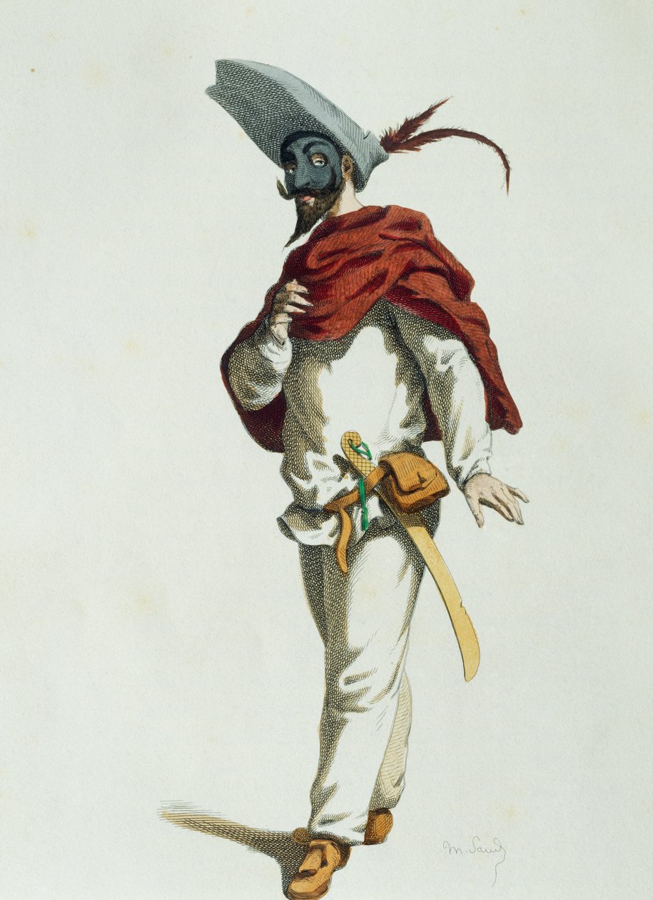 Fritellino 1580, av Maurice Sand (1823-1889) av Maurice Sand