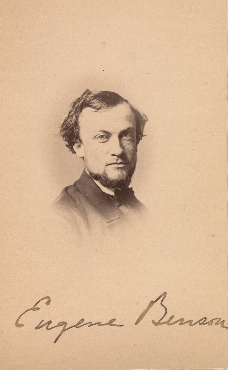 Eugene Benson, 1860-talet. av Maurice Stadtfeld