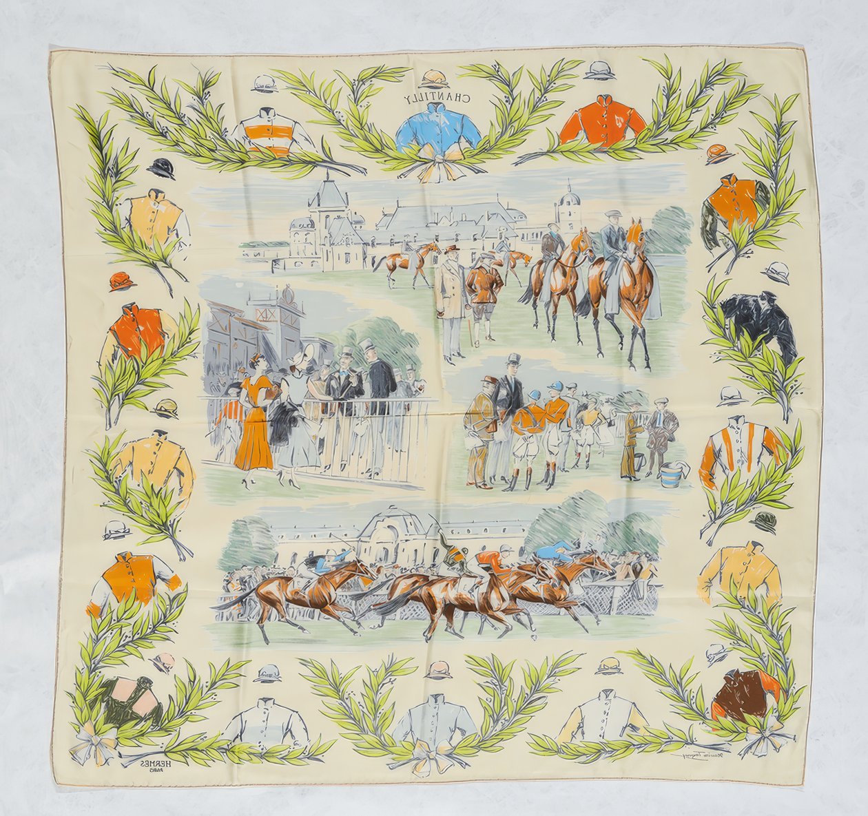 Seidentuch av Maurice Taquoy