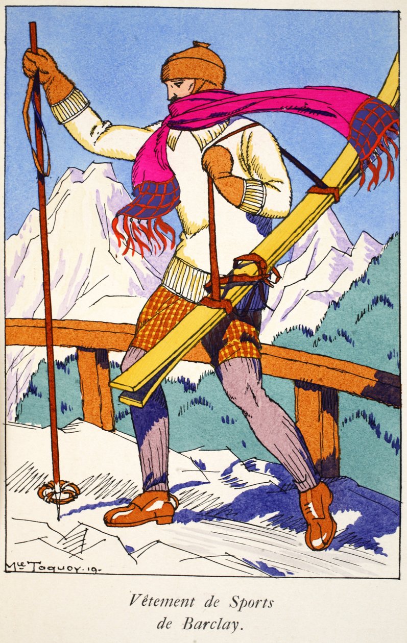 Sportkläder från Barclay av Maurice Taquoy