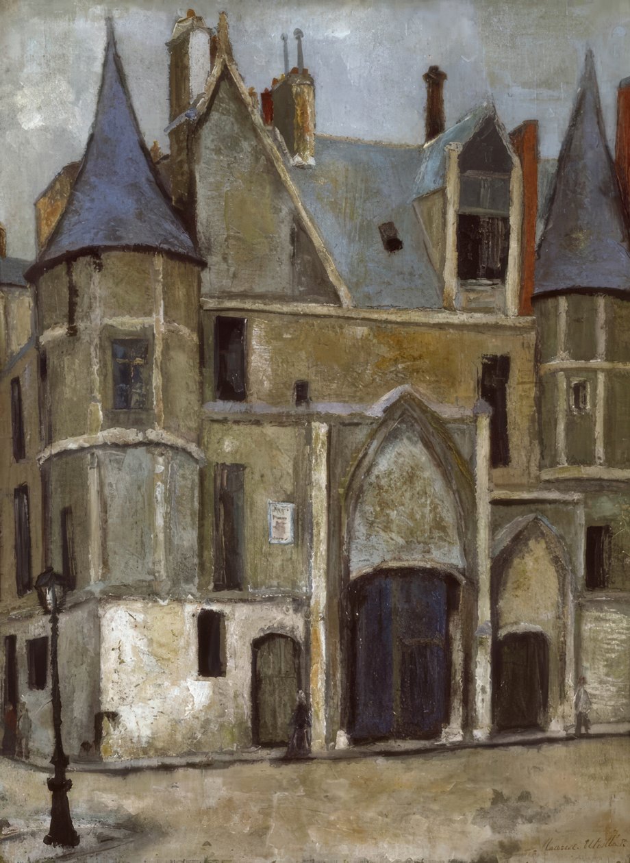 Hôtel de Sens av Maurice Utrillo