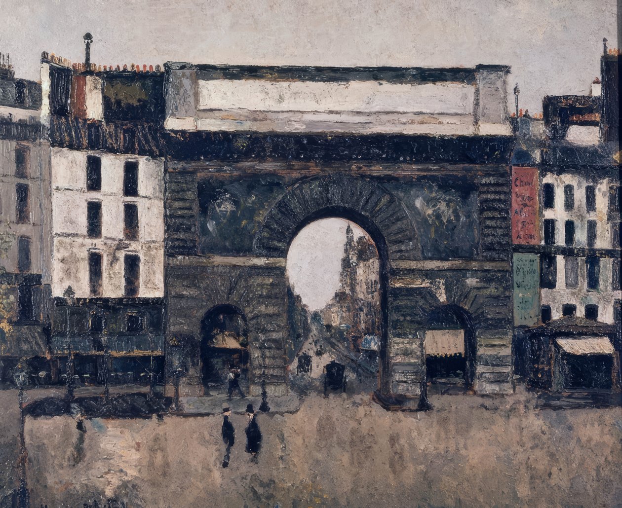 LA PUERTA DE S MARTIN av Maurice Utrillo