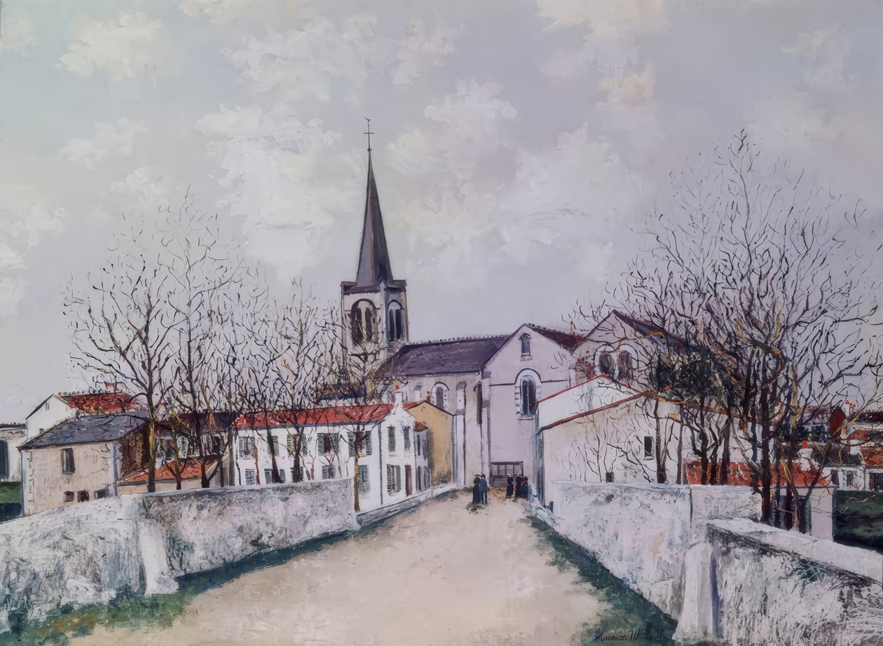 VILLA DE PARIS av Maurice Utrillo