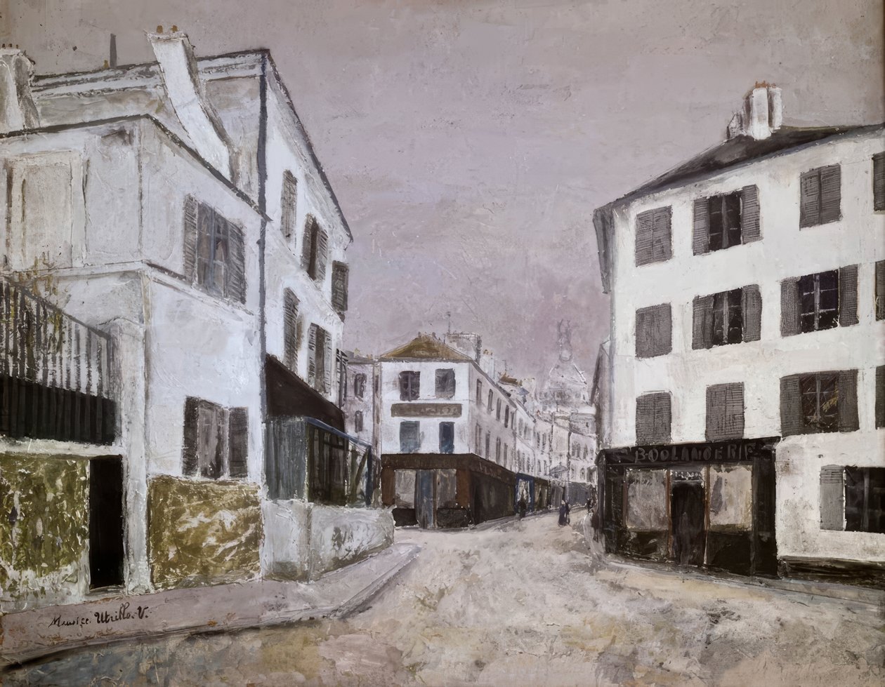 Norvinsgatan av Maurice Utrillo