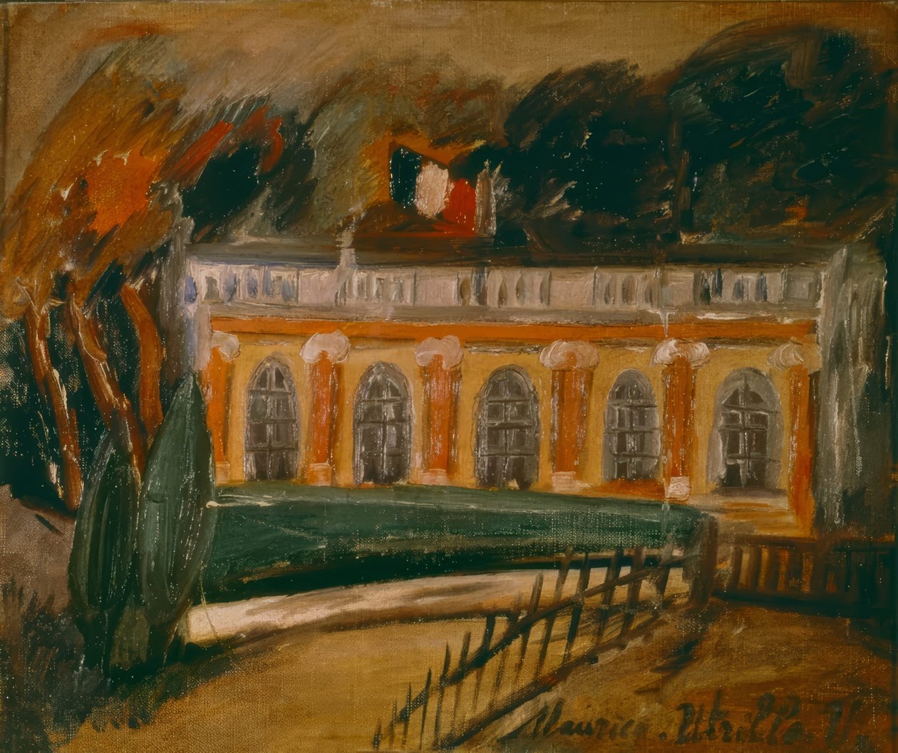 Det stora Trianon av Maurice Utrillo