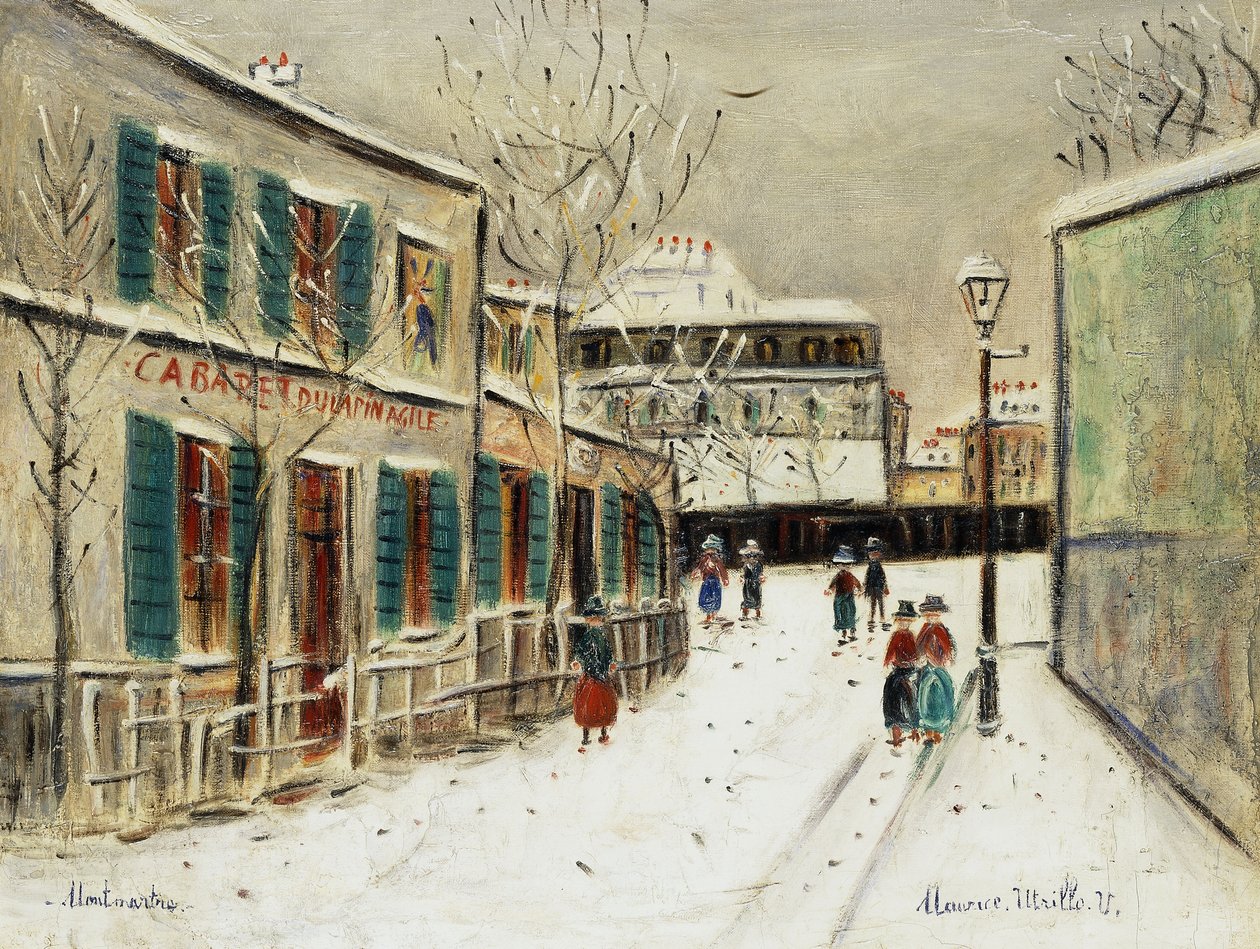 Den snabba kaninen av Maurice Utrillo