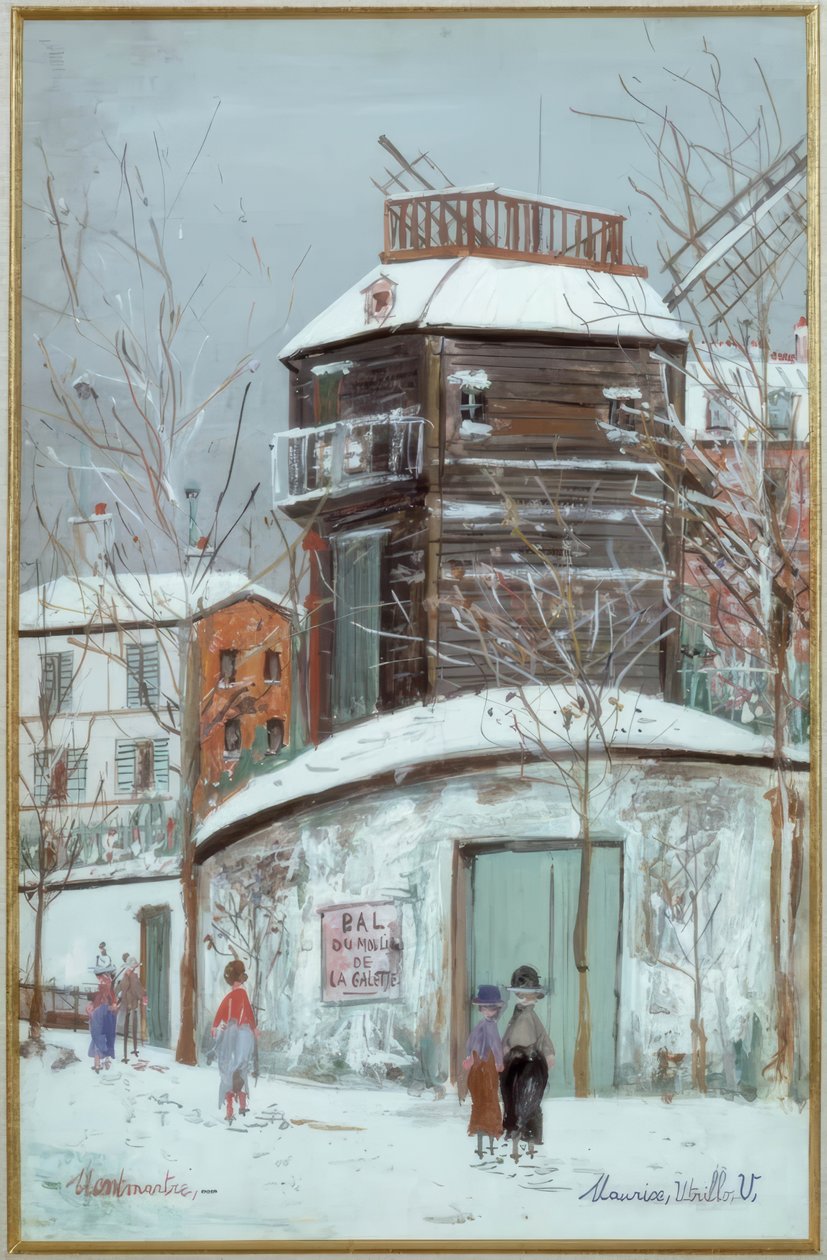 Moulin de la Galette av Maurice Utrillo