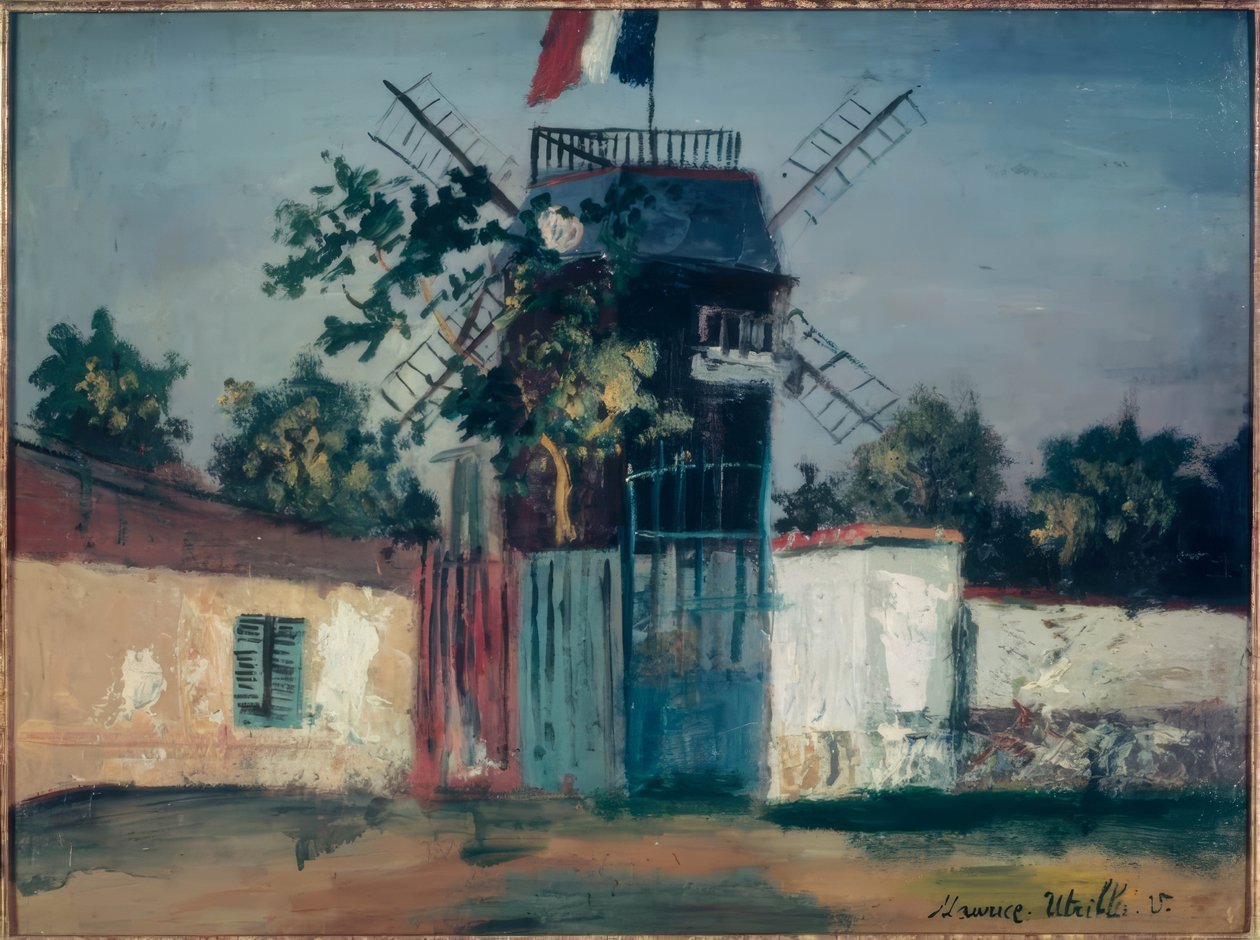 Moulin de la Galette av Maurice Utrillo