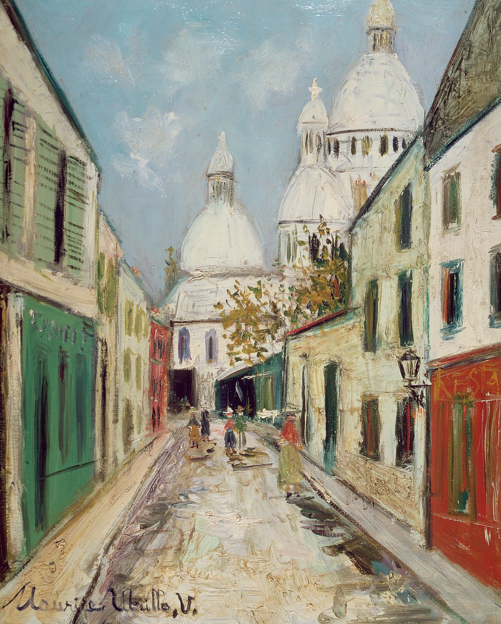Sacré-Cœur (panel) av Maurice Utrillo