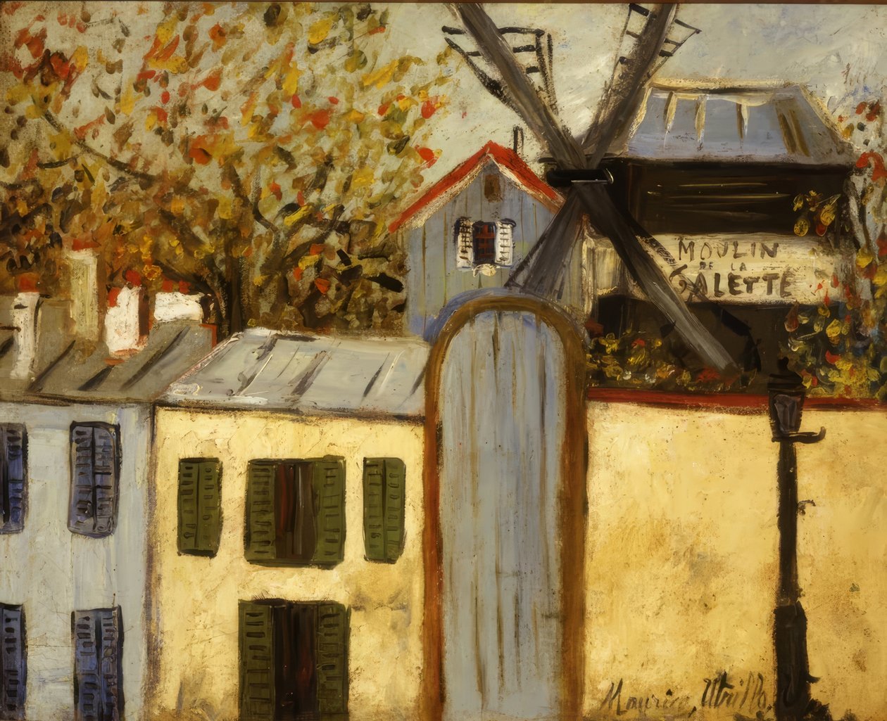 Moulin de la Galette av Maurice Utrillo