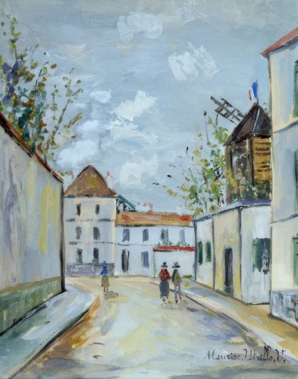 Moulin de la Galette av Maurice Utrillo