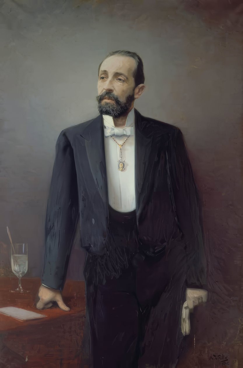 PORTrätt av Bartolomé Robert av Maurice Utrillo