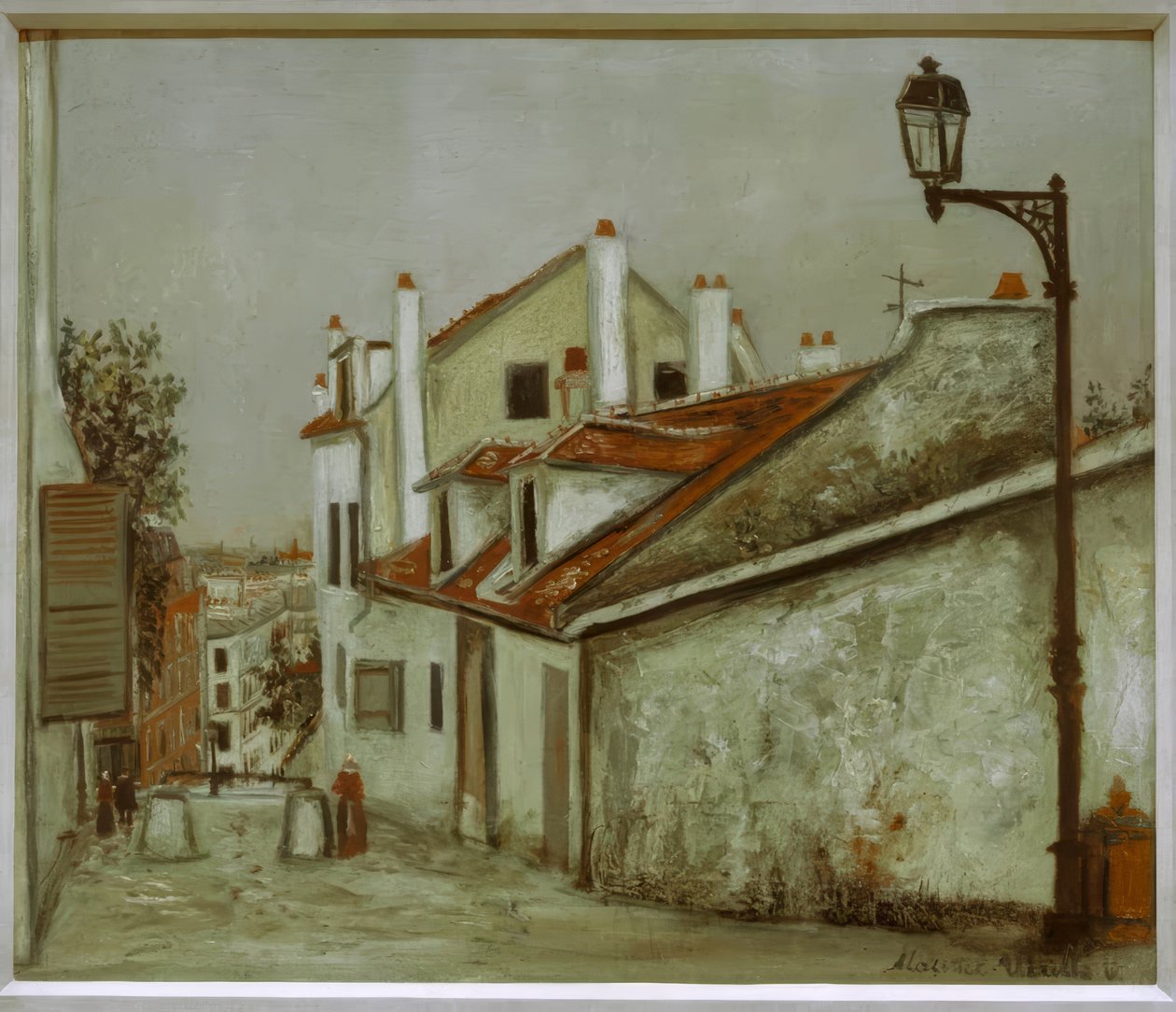 Rue Mont-Cenis av Maurice Utrillo