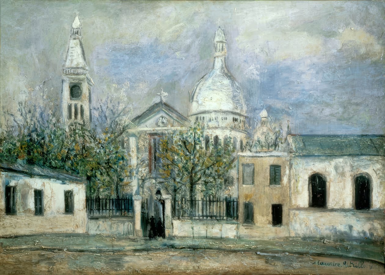 Saint-Pierre-de-Montmartre av Maurice Utrillo