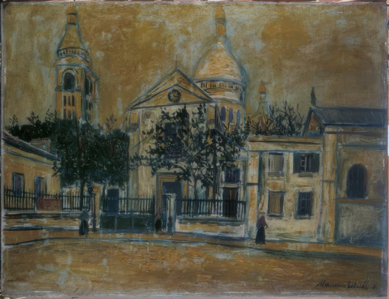 Saint-Pierre de Montmartre av Maurice Utrillo
