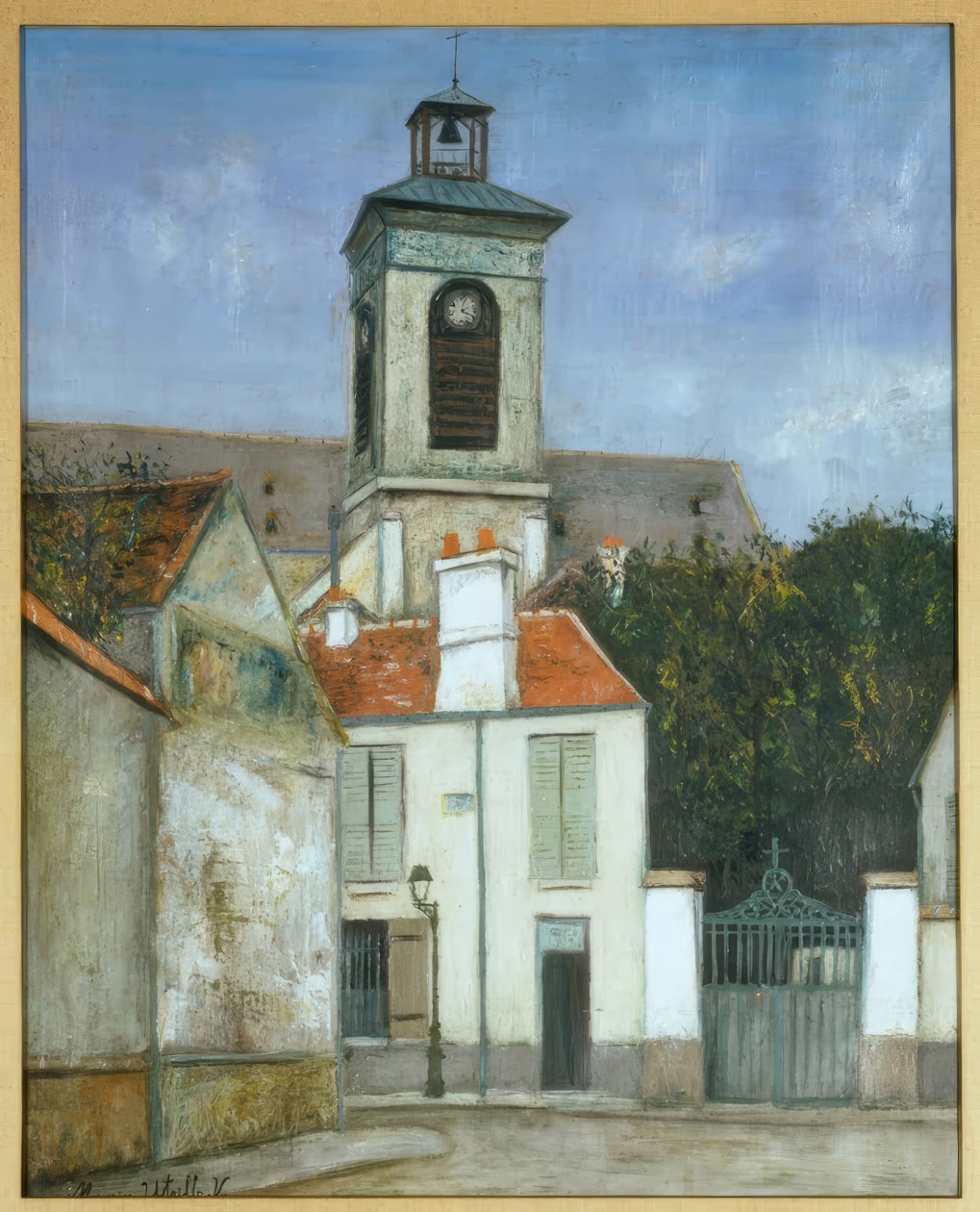 Sainte-Marguerite i Paris av Maurice Utrillo
