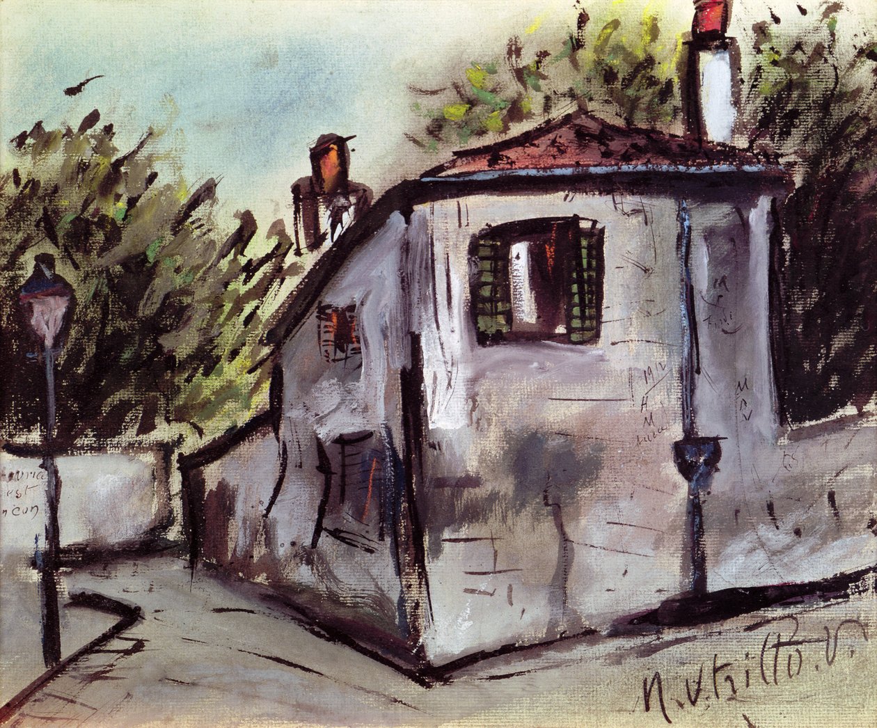 Berlioz hus av Maurice Utrillo