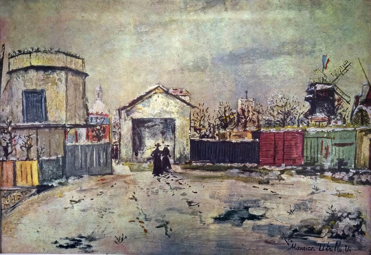 Filosofernas torn av Maurice Utrillo