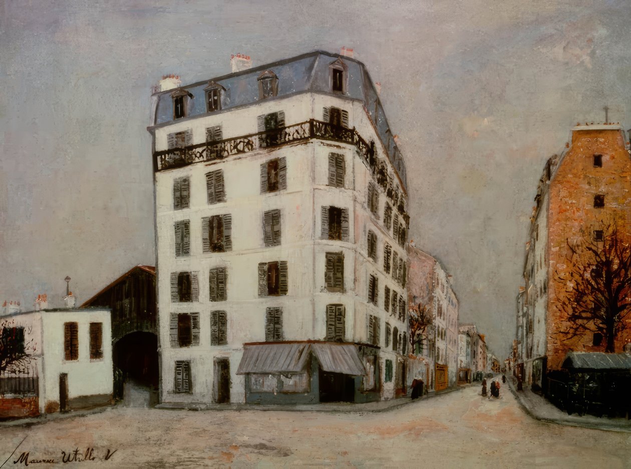 förortshus av Maurice Utrillo