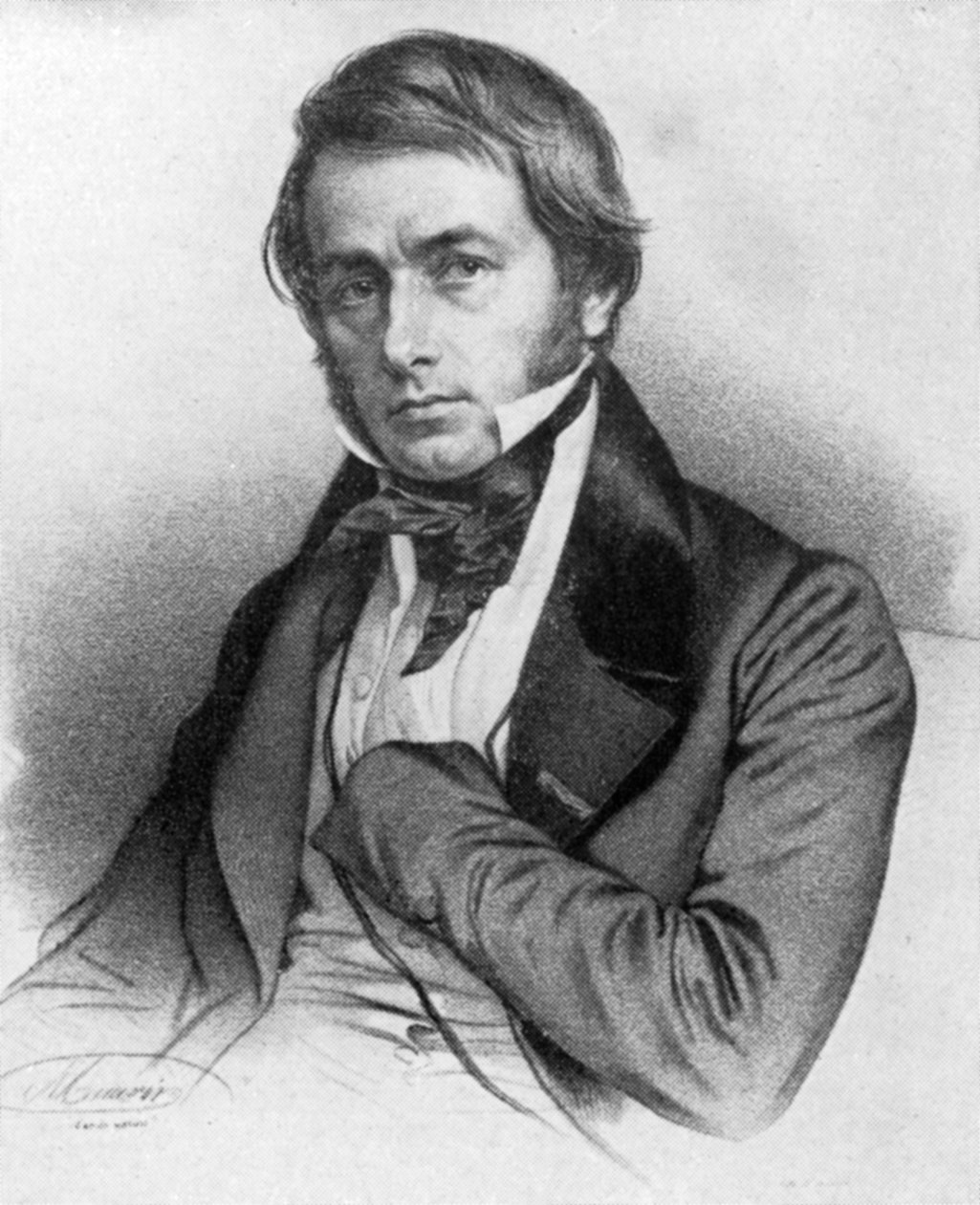 Victor Cousin, fransk filosof, 1800-talet av Maurin