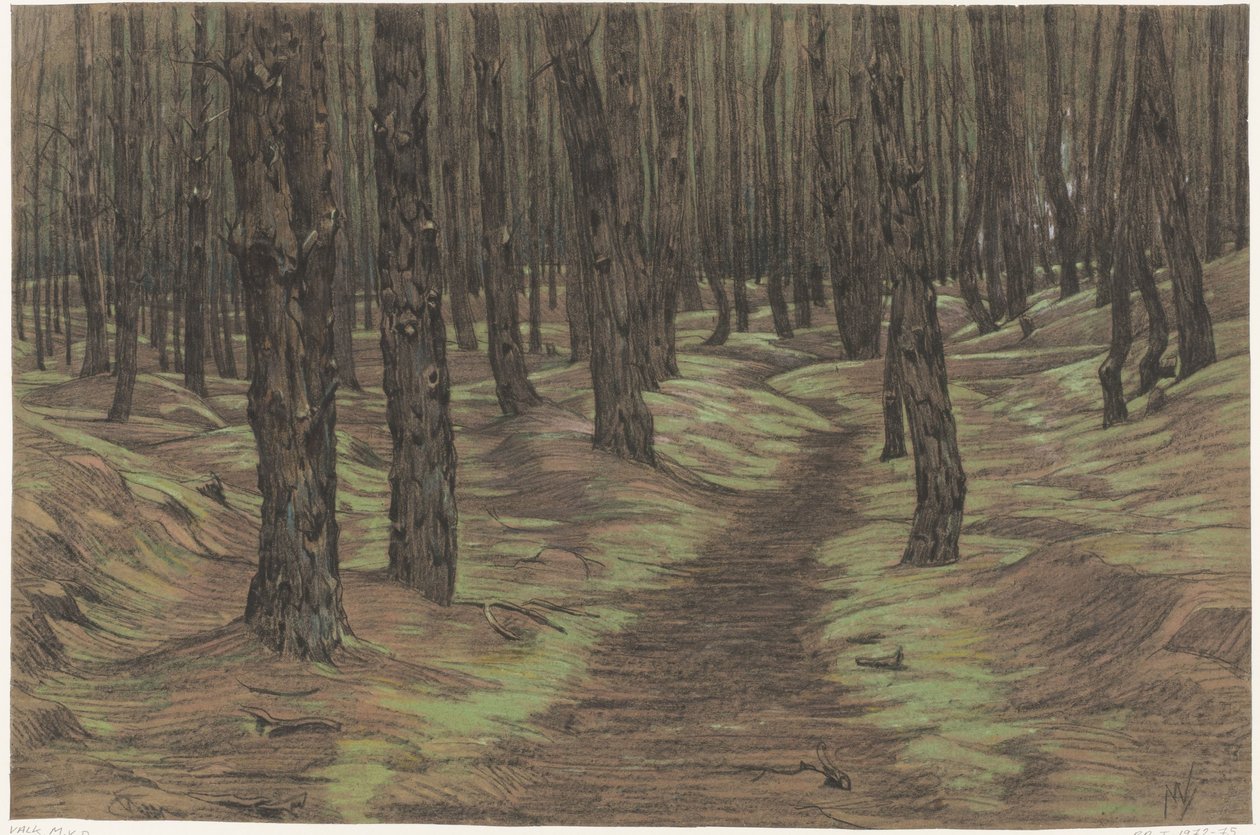 tallskog av Maurits van der Valk