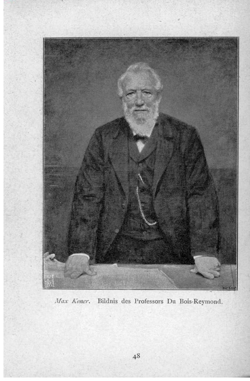 Bilnis av professorerna i Wood-Reymond av Max Koner
