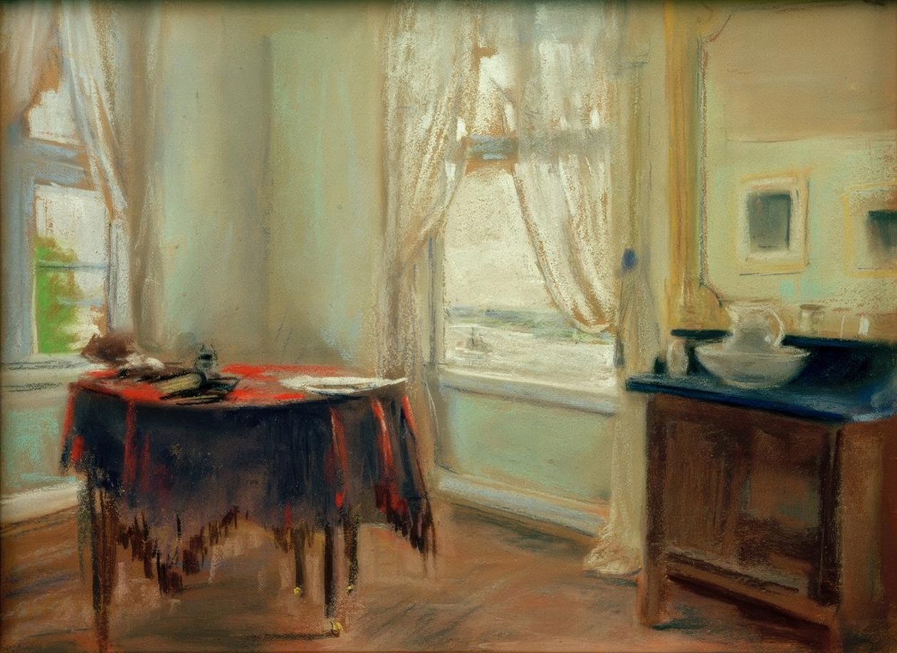 Konstnärsrummet hos Jacob i Nienstedten av Max Liebermann