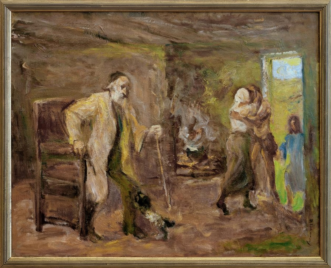 Tobias hemkomst av Max Liebermann