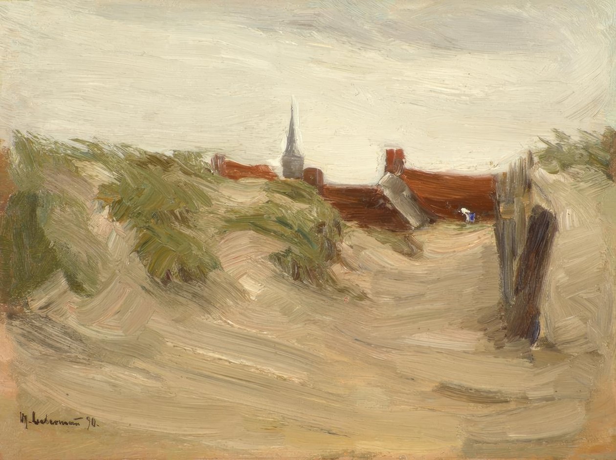 Katwijks sanddyner av Max Liebermann