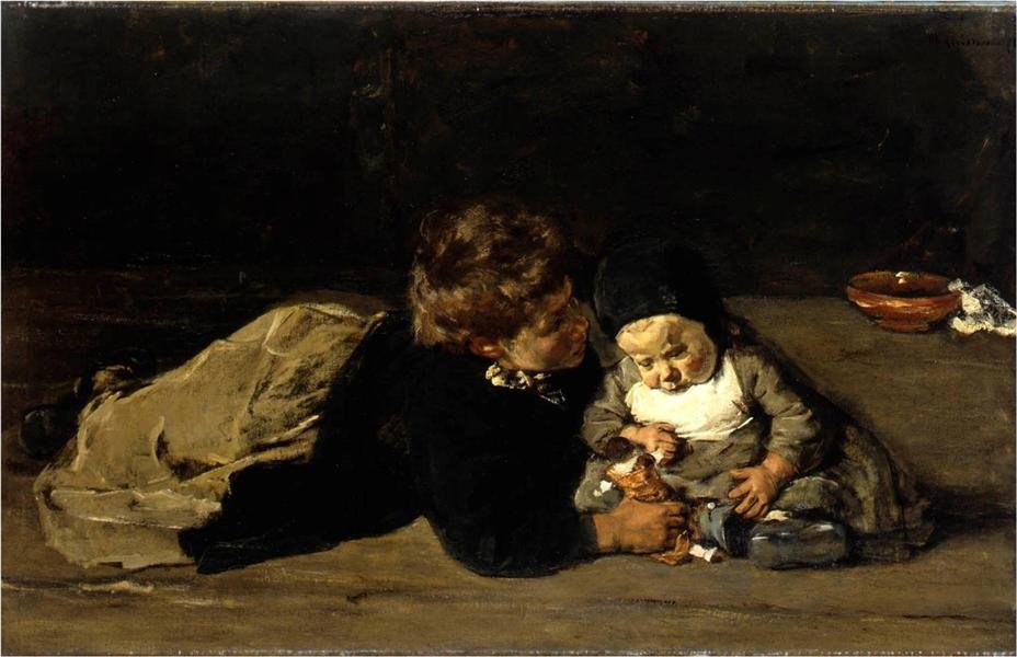 Geschwister av Max Liebermann