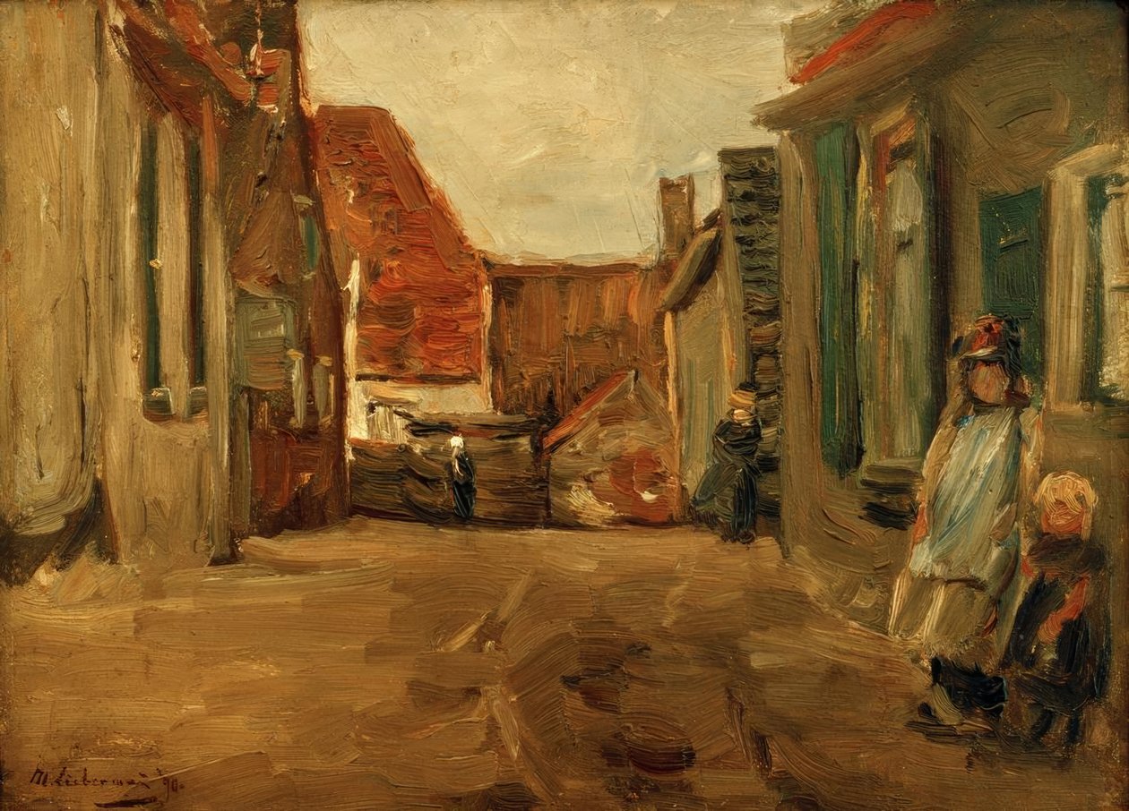 holländsk gata av Max Liebermann