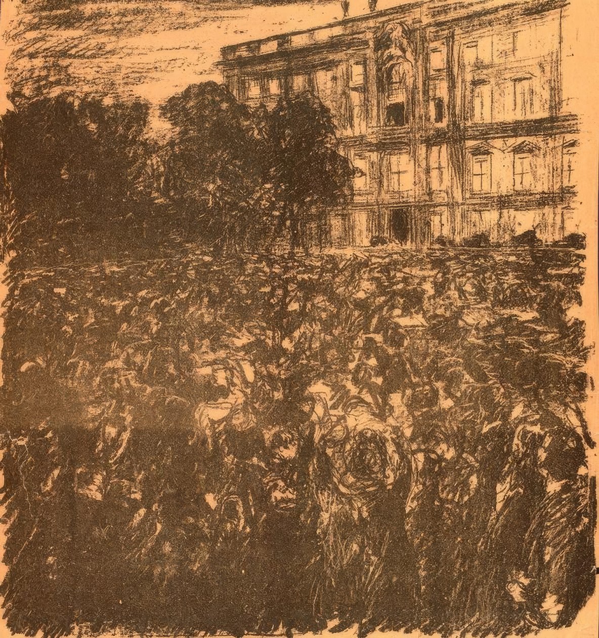 Jag känner inget parti längre, jag känner bara tyskar av Max Liebermann