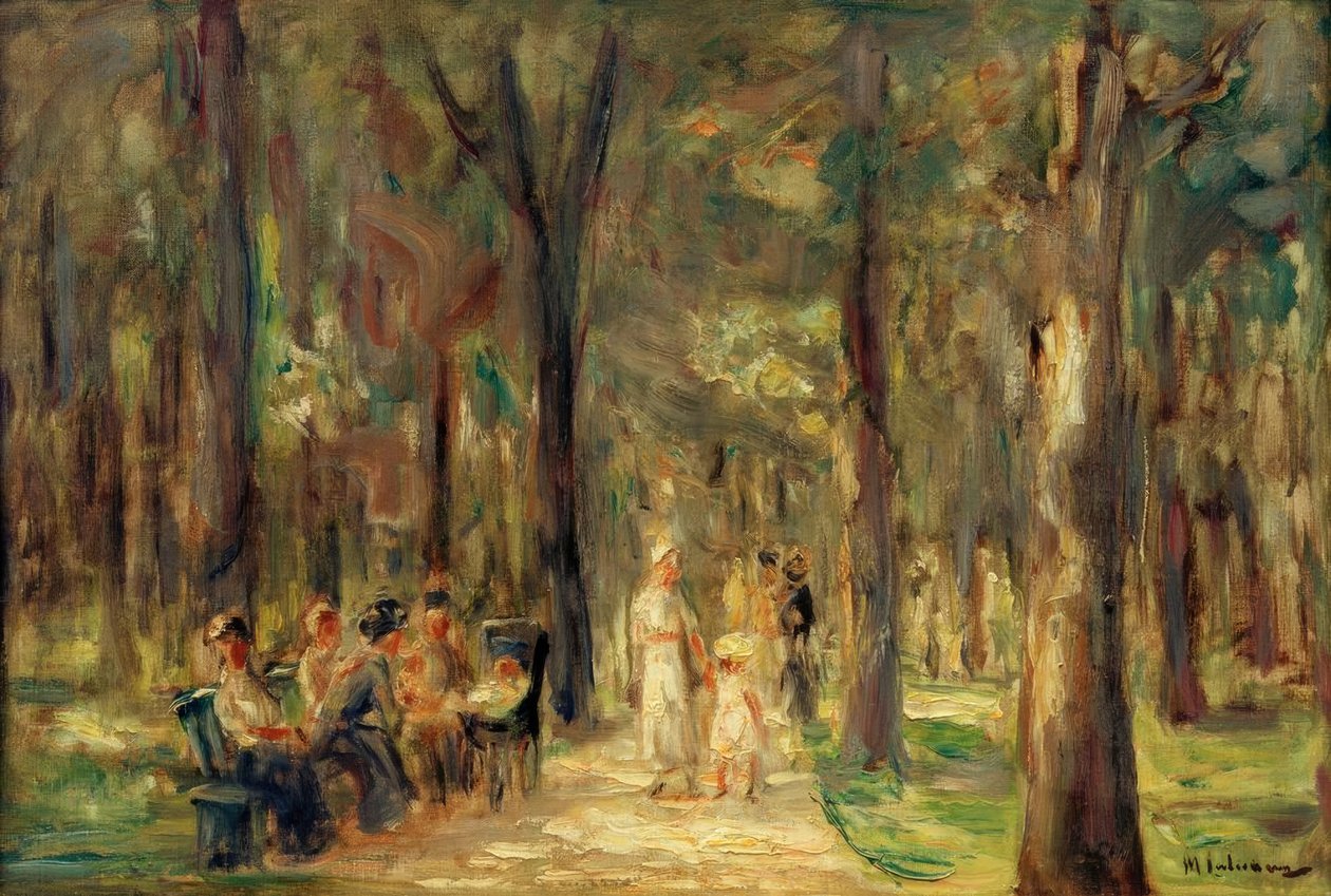 I djurparken av Max Liebermann