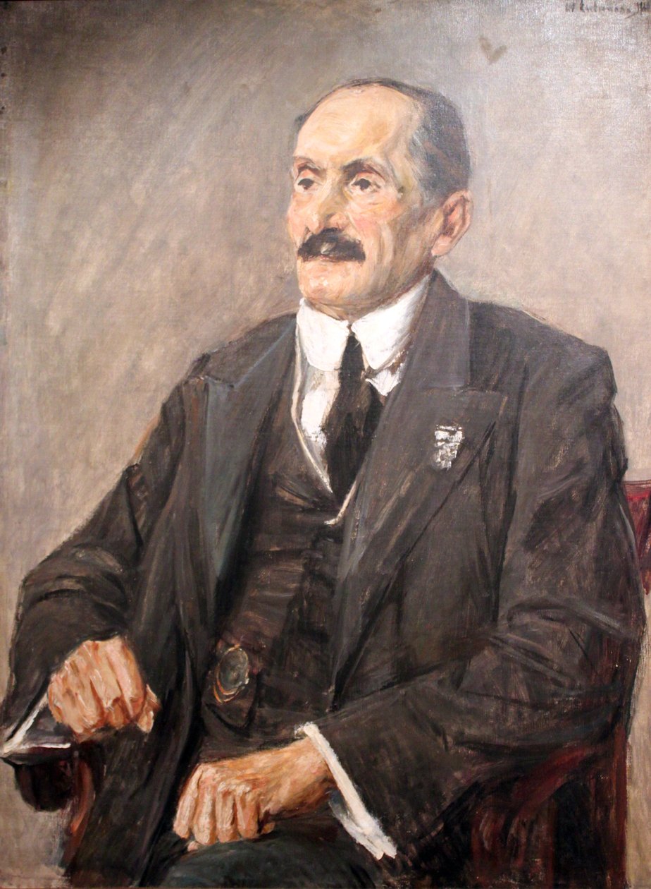 Portrait of Oscar Cassel  av Max Liebermann