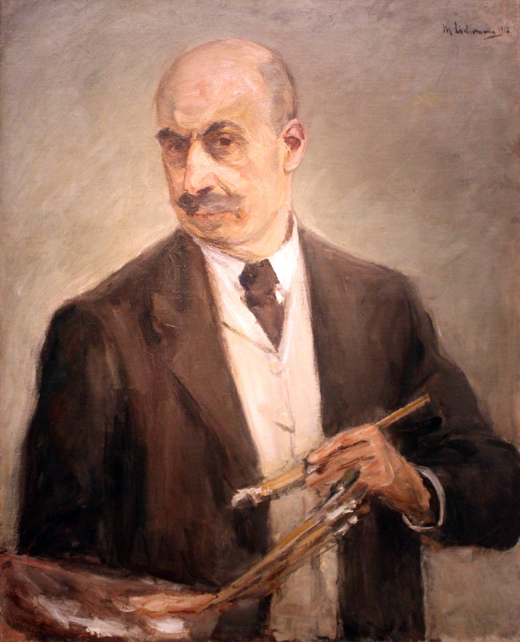 Self Portrait av Max Liebermann
