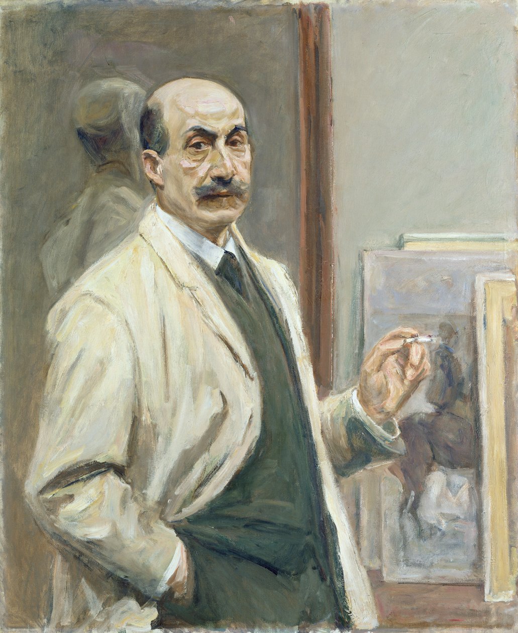 Självporträtt, 1910 av Max Liebermann