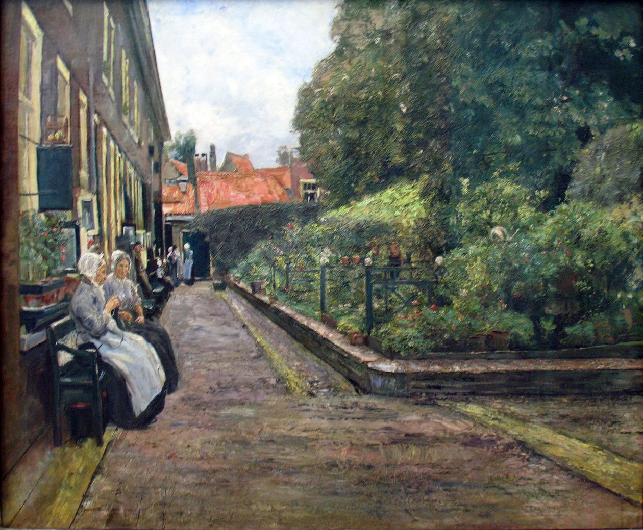 Stevenstift in Leiden av Max Liebermann