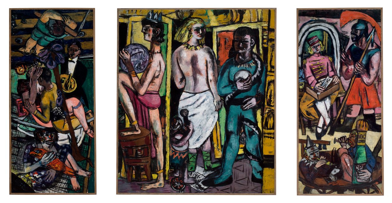 Akrobater av Max Beckmann
